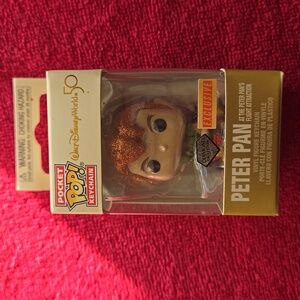 Funko Pocket Pop! Keychain Peter Pan Walt Disney 50 Diamond Collection Exclusive